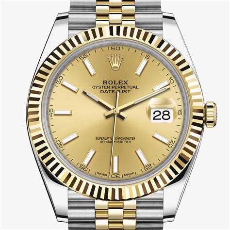 rolex datejust ii oyster 41mm steel and white gold price|rolex datejust 41 specifications.